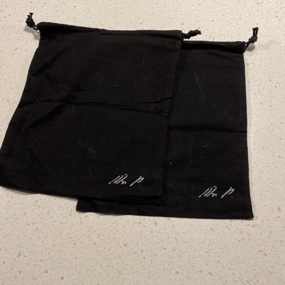 🌷 Lot of 1 MR P PORTER black shoe dust bags - Picture 1 of 1
